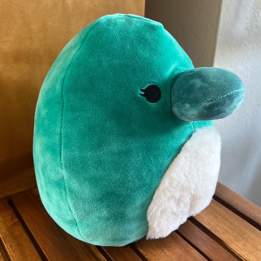 ☎️ NWT 7” Selassi the emerald Platypus Squishmallow - Picture 5 of 6
